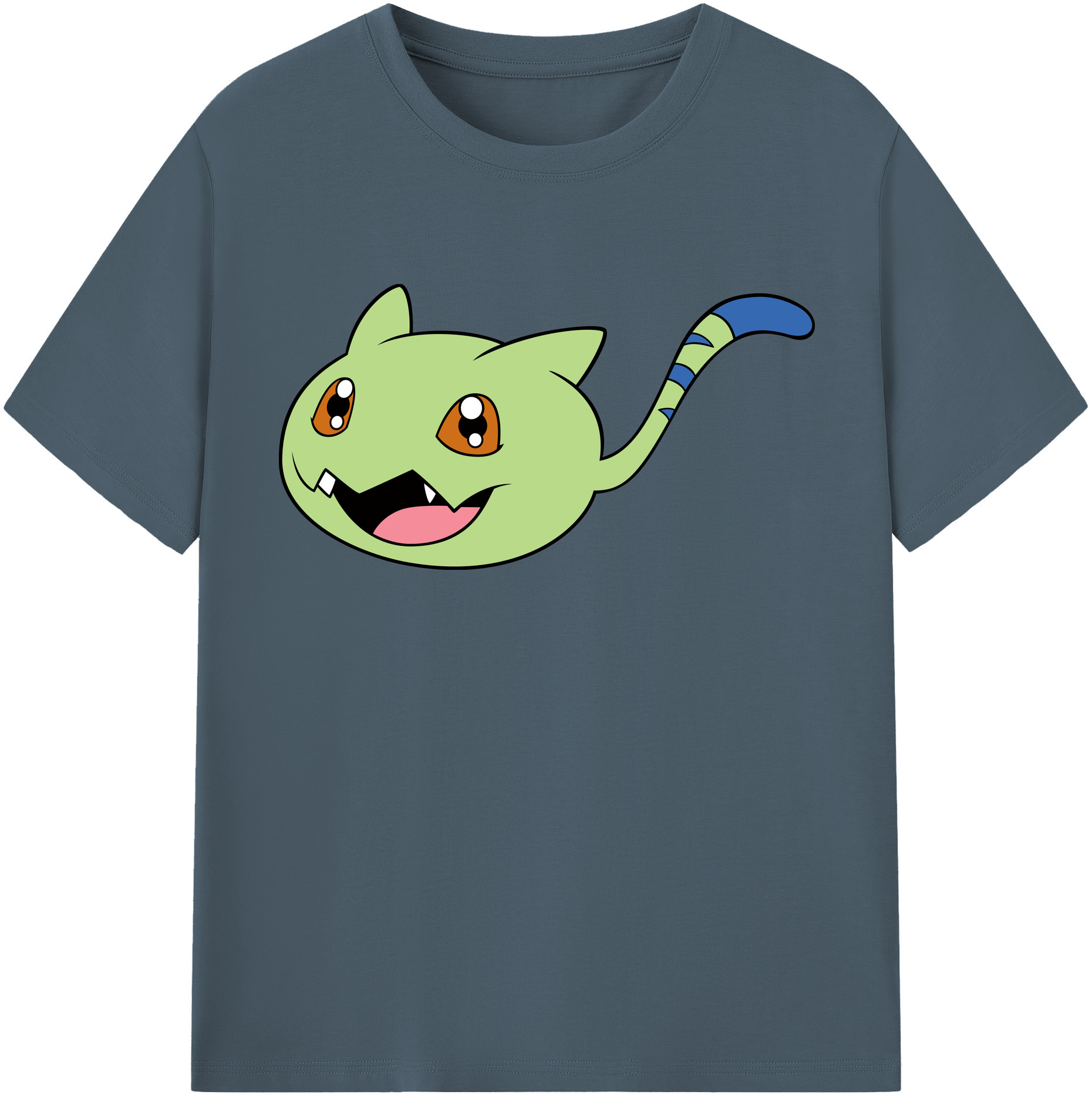 （画像用） Digimon デジタルモンスター/デジモン 綿100％半袖Tシャツ（フロントプリント）